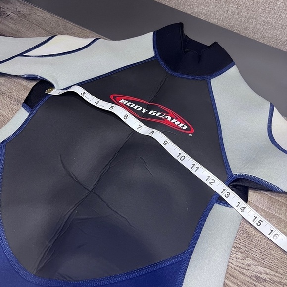 BODY GUARD Juniors Gray Blue Black Blue Shorty Wetsuit. Like New - Picture 8 of 12